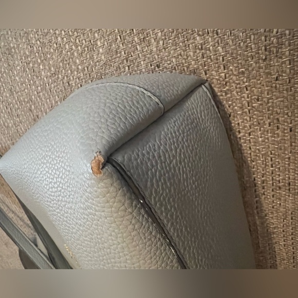 NANETTE LEPORE CONVERTIBLE DOUBLE CROSSBODY HANDBAG IN CHAMBRAY - Picture 5 of 12